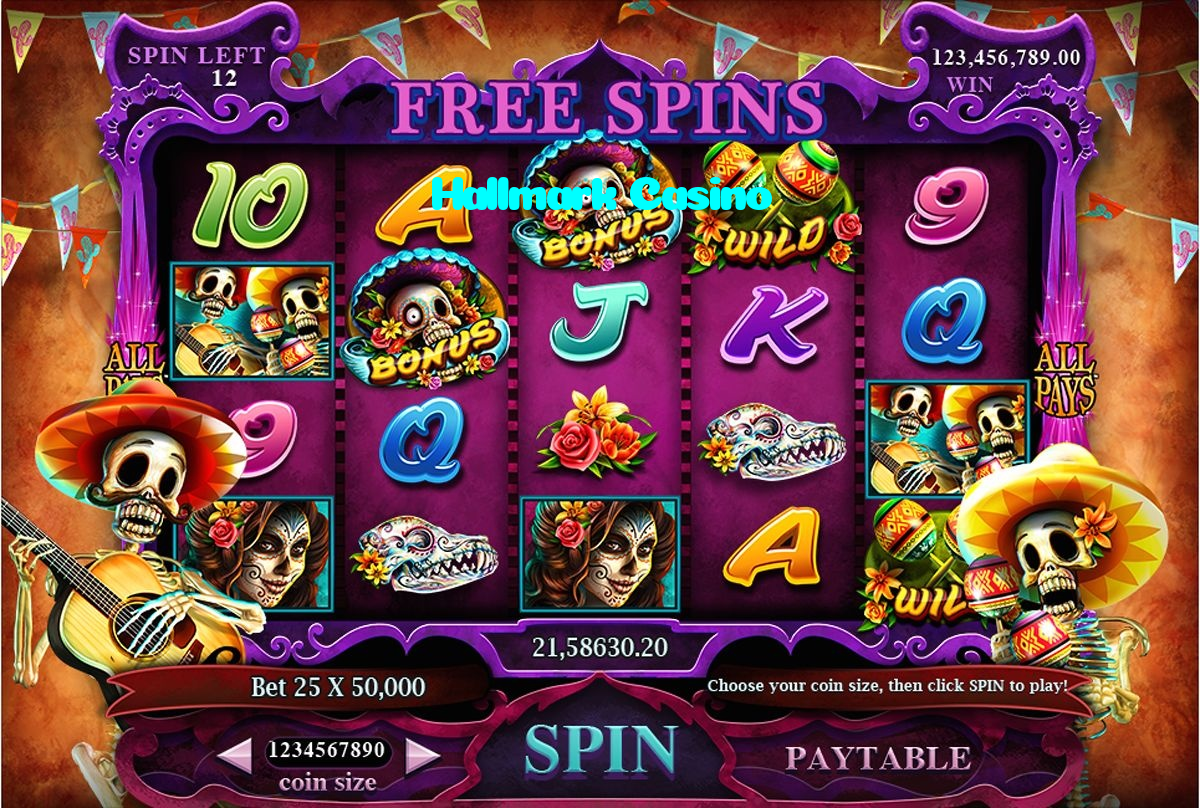Hallmark Casino casino presented on mobile device in Pakistan with slots and live games